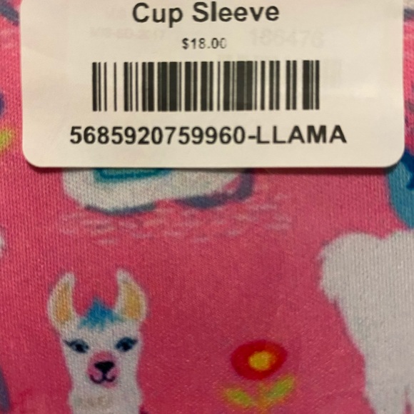 Llama Cup Sleeve (Pink) - Picture 4 of 6